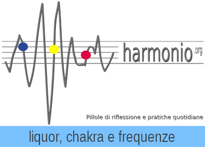 Pillola 4: sinergie verticali: liquor, chakra e frequenze